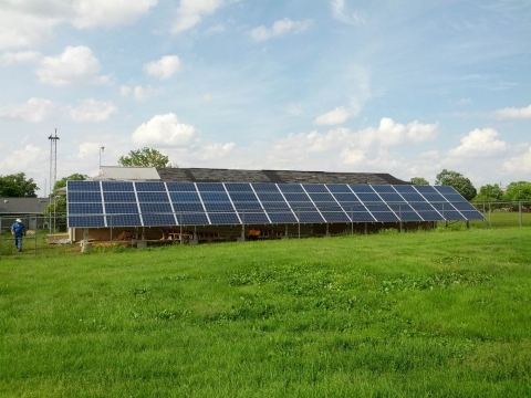 BRC Ground Mounted Solar PVs completed